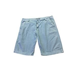 Buffalo David Bitton Men's Shorts Regular Light Blue Size 38 100% Cotton